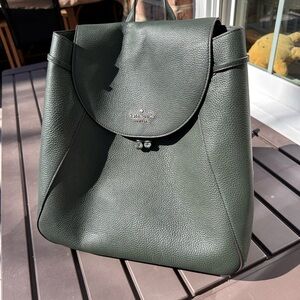 Kate Spade Lelia Green Pebble Backpack